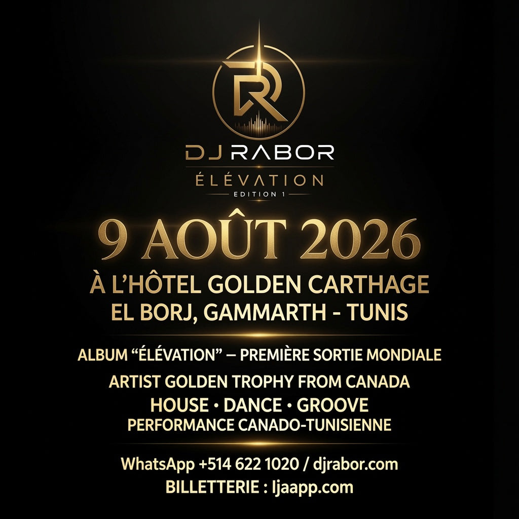 DJ Rabor – Album Release « Elevation » (Billet Événement)