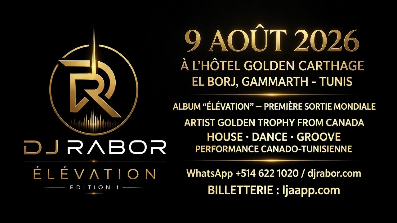 DJ Rabor – Album Release « Elevation » (Billet Événement)