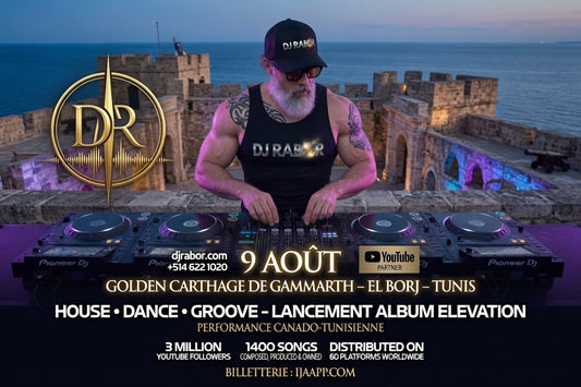 DJ Rabor – Album Release « Elevation » (Billet Événement)